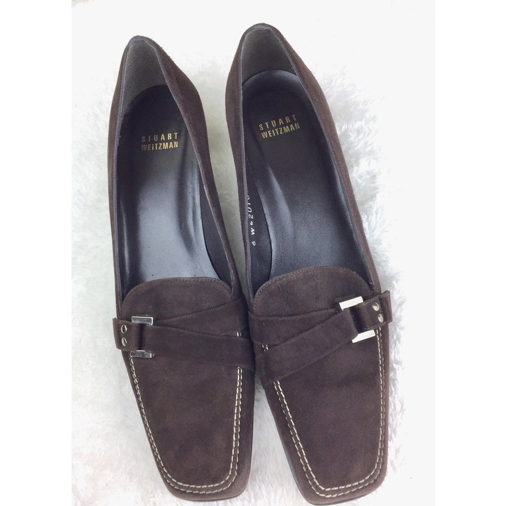 Womens: STUART Weitzman: suede shoes